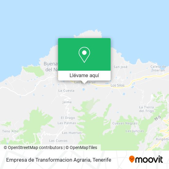 Mapa Empresa de Transformacion Agraria