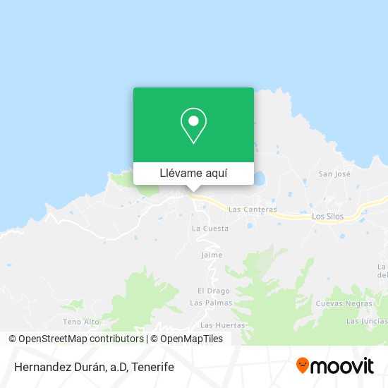Mapa Hernandez Durán, a.D