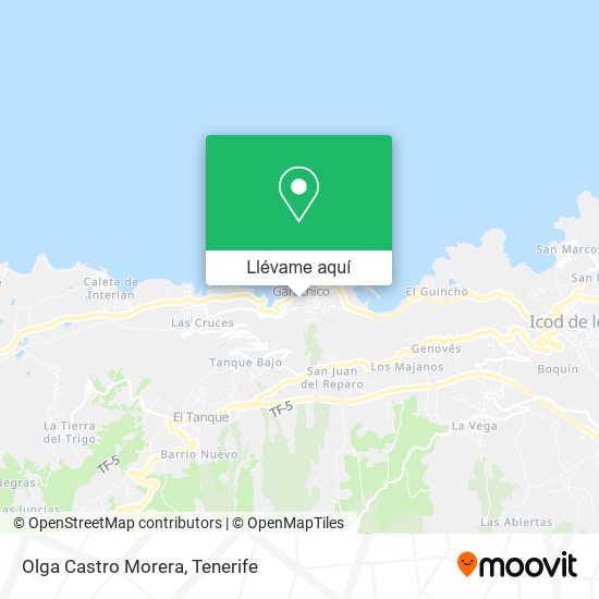 Mapa Olga Castro Morera
