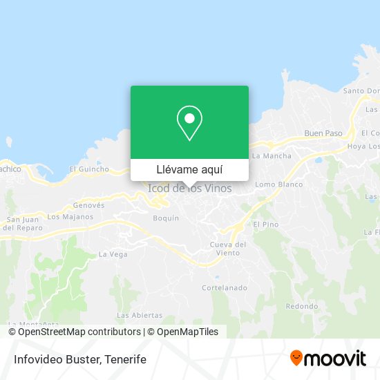 Mapa Infovideo Buster