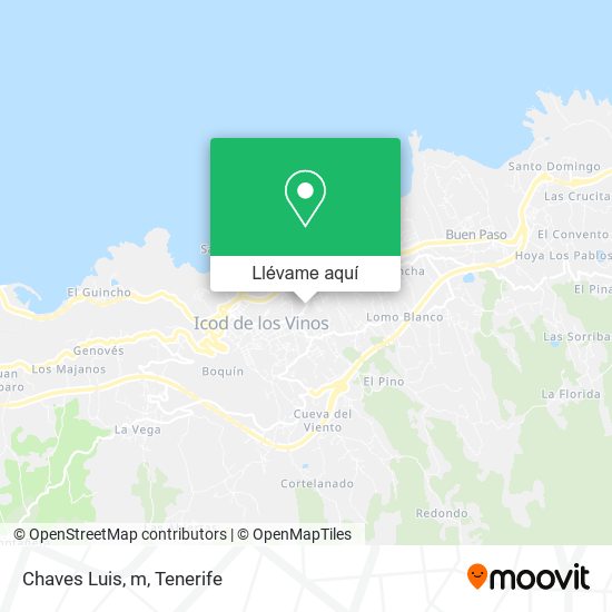 Mapa Chaves Luis, m