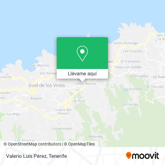 Mapa Valerio Luis Pérez