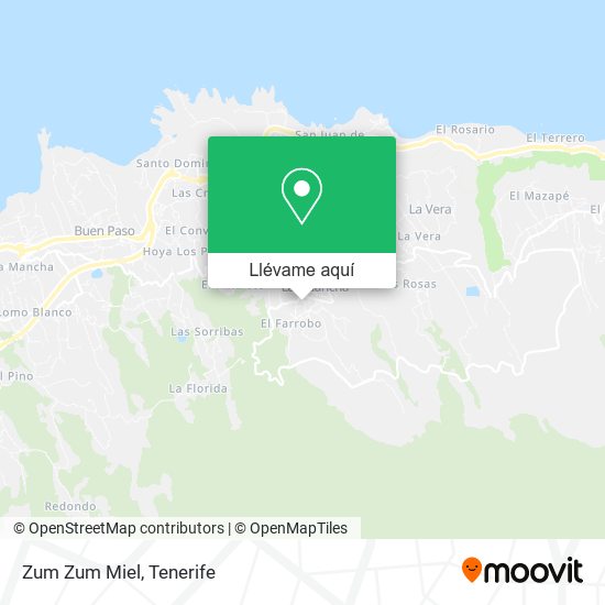 Mapa Zum Zum Miel