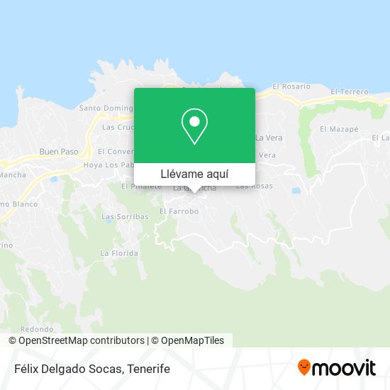 Mapa Félix Delgado Socas