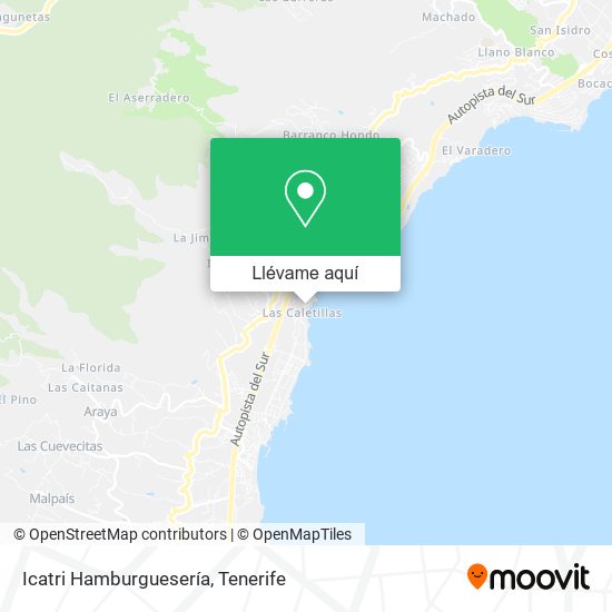 Mapa Icatri Hamburguesería