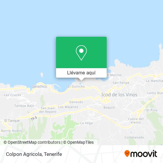 Mapa Colpon Agricola