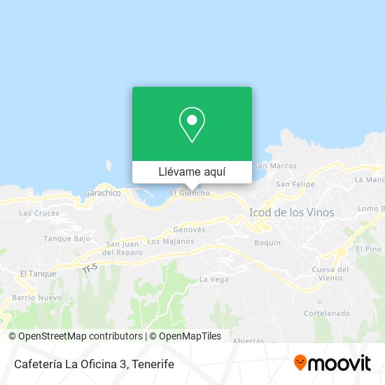 Mapa Cafetería La Oficina 3