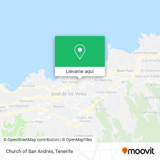 Mapa Church of San Andrés