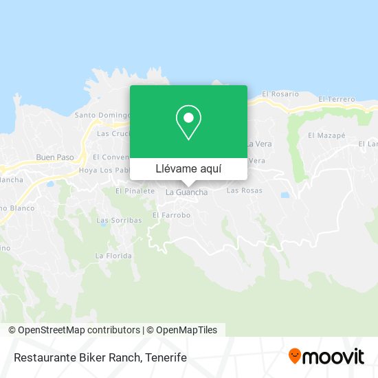Mapa Restaurante Biker Ranch