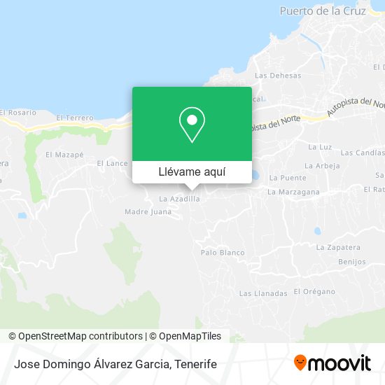Mapa Jose Domingo Álvarez Garcia