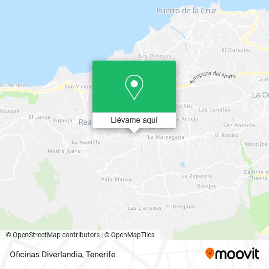 Mapa Oficinas Diverlandia