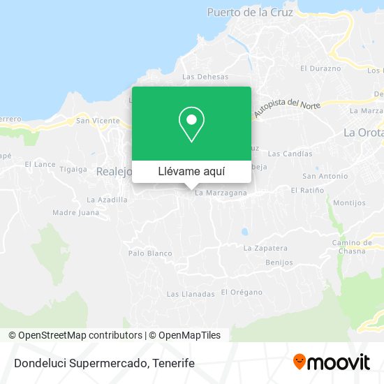 Mapa Dondeluci Supermercado