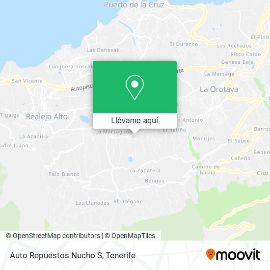 Mapa Auto Repuestos Nucho S