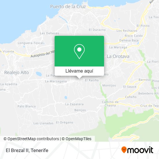 Mapa El Brezal II