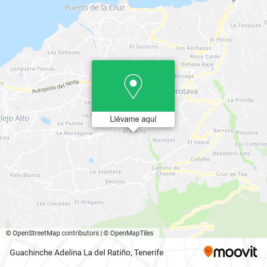 Mapa Guachinche Adelina La del Ratiño