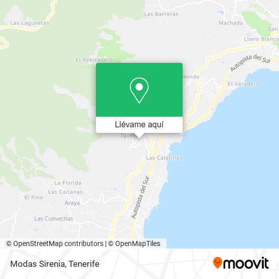 Mapa Modas Sirenia