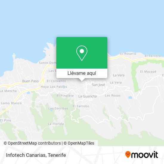 Mapa Infotech Canarias