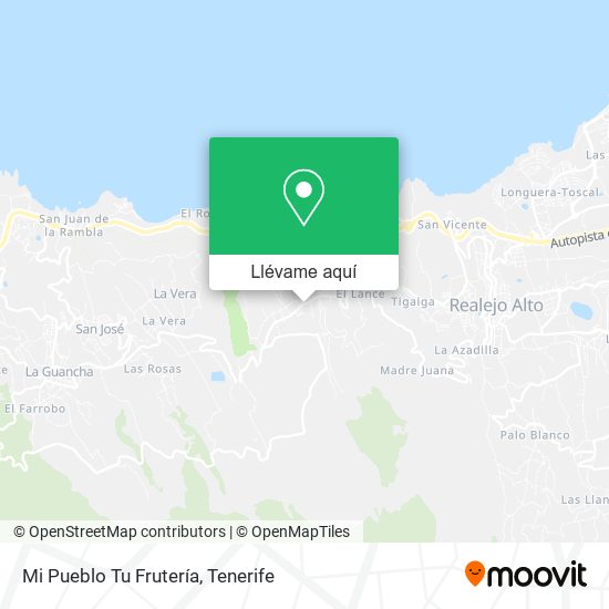 Mapa Mi Pueblo Tu Frutería