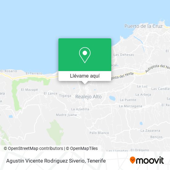 Mapa Agustín Vicente Rodriguez Siverio