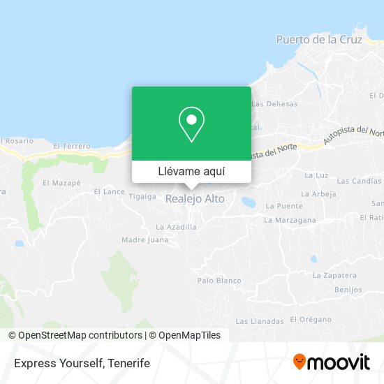 Mapa Express Yourself
