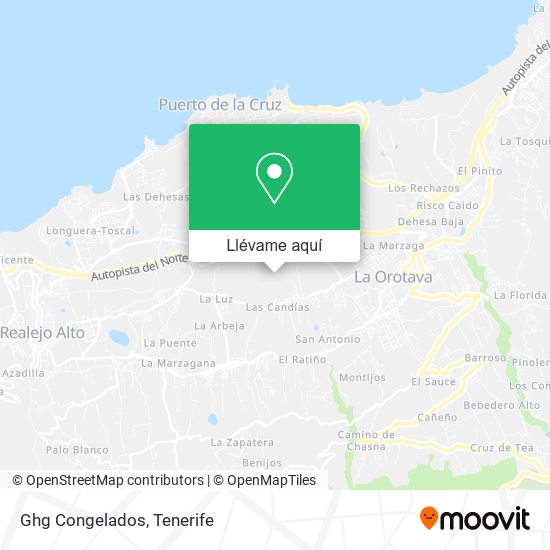 Mapa Ghg Congelados