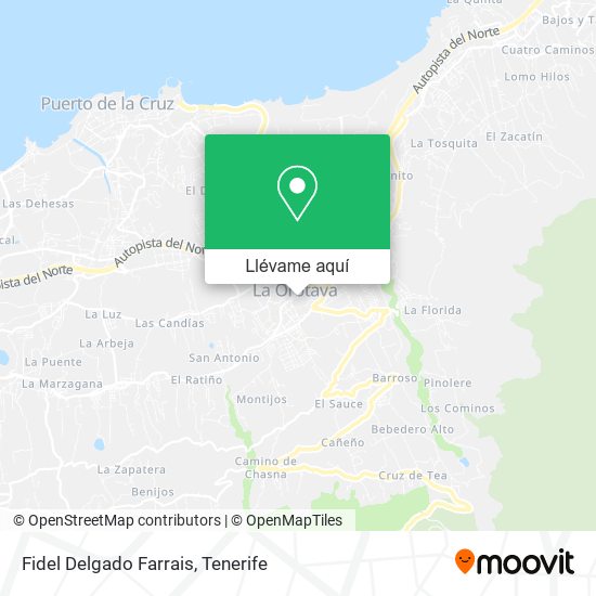 Mapa Fidel Delgado Farrais