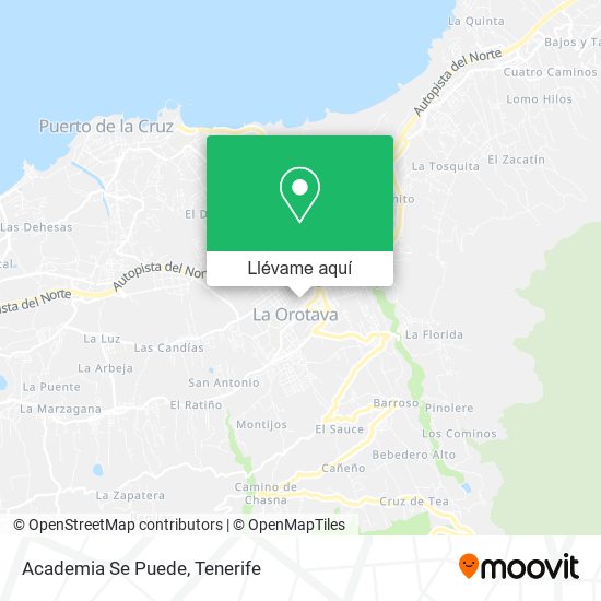 Mapa Academia Se Puede