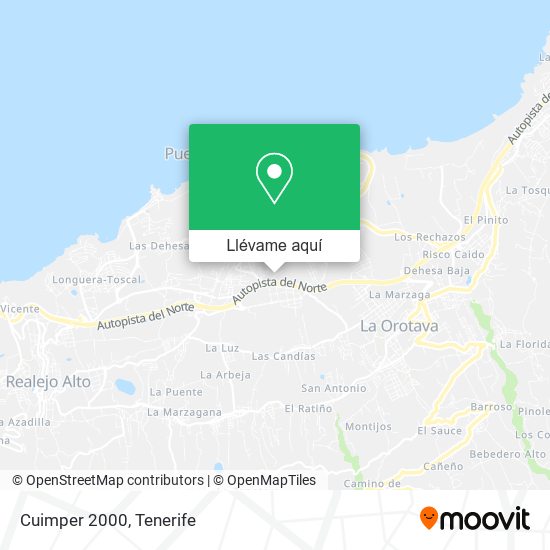 Mapa Cuimper 2000