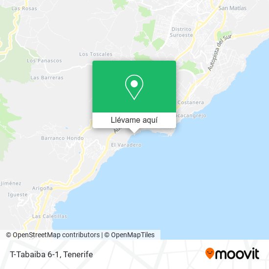 Mapa T-Tabaiba 6-1