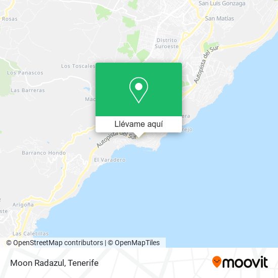 Mapa Moon Radazul