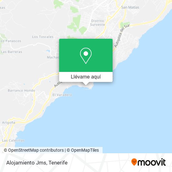 Mapa Alojamiento Jms