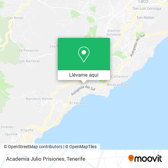 Mapa Academia Julio Prisiones