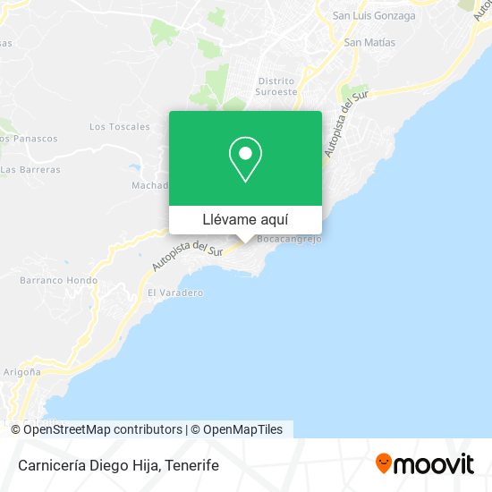 Mapa Carnicería Diego Hija