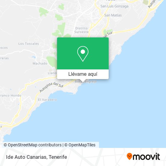 Mapa Ide Auto Canarias