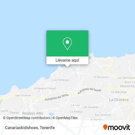 Mapa Canariaskidshoes