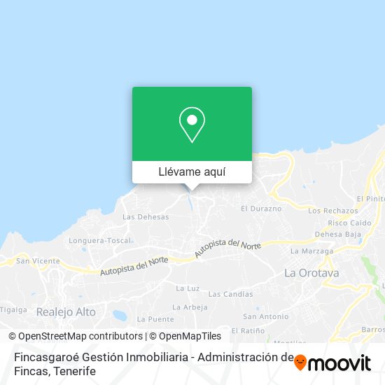 Mapa Fincasgaroé Gestión Inmobiliaria - Administración de Fincas
