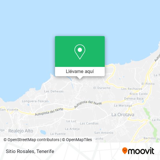 Mapa Sitio Rosales