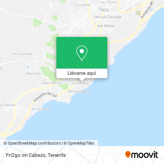 Mapa Fri2go on Cabezo