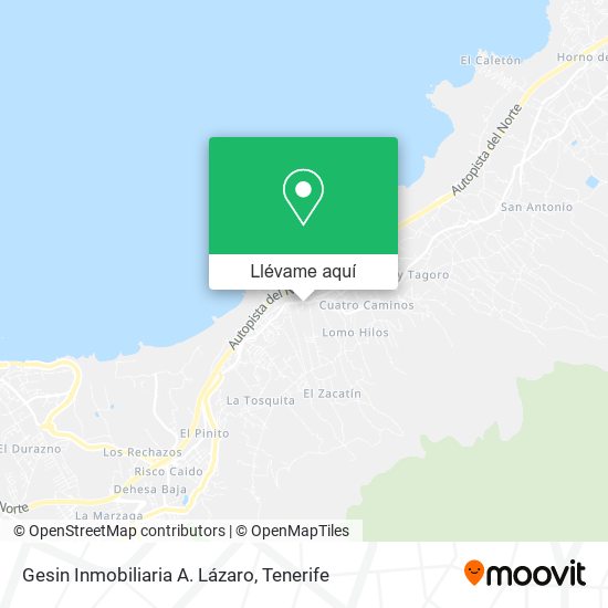 Mapa Gesin Inmobiliaria A. Lázaro