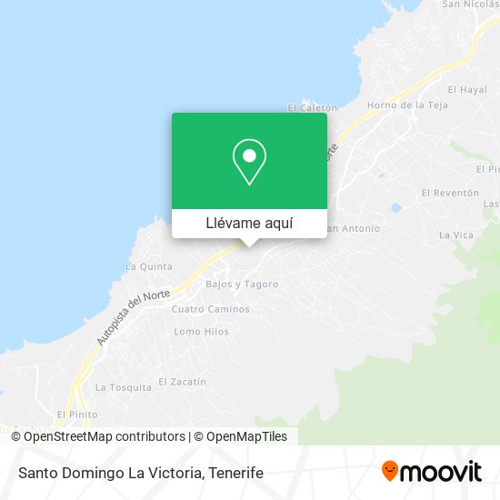 Mapa Santo Domingo La Victoria