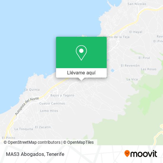 Mapa MAS3 Abogados