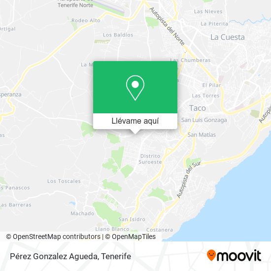 Mapa Pérez Gonzalez Agueda