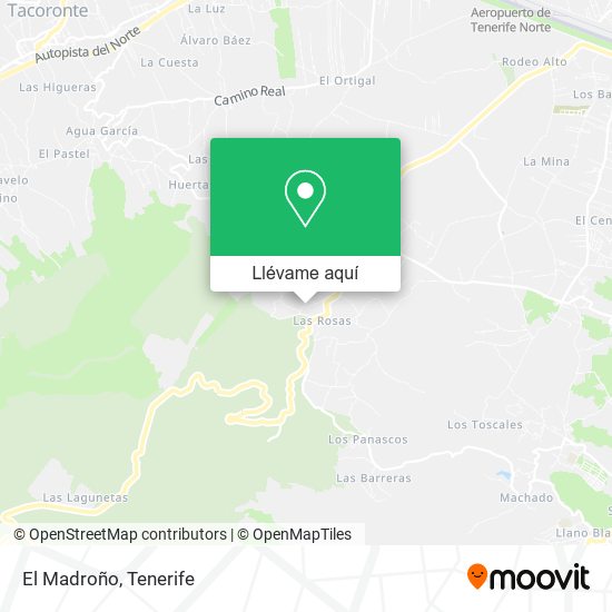 Mapa El Madroño