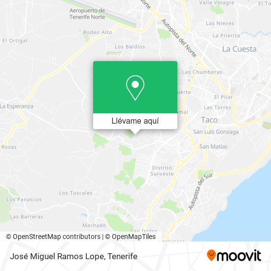 Mapa José Miguel Ramos Lope