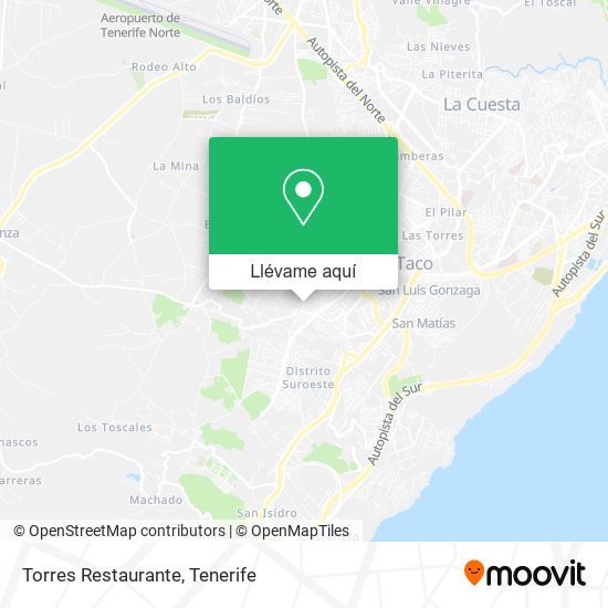 Mapa Torres Restaurante