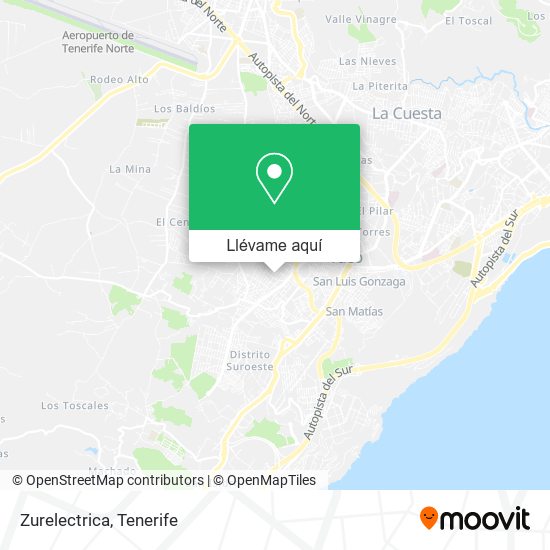 Mapa Zurelectrica