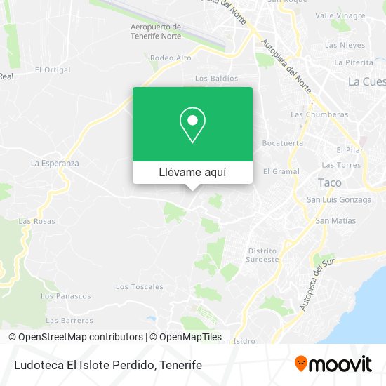 Mapa Ludoteca El Islote Perdido