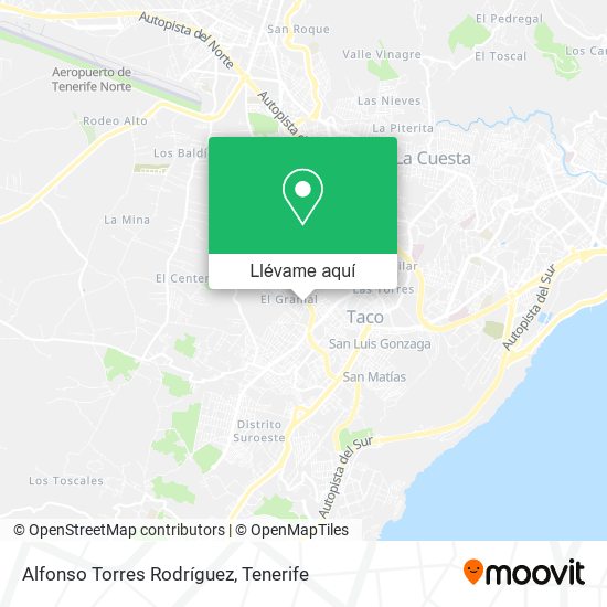 Mapa Alfonso Torres Rodríguez