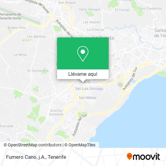 Mapa Fumero Cano, j.A.