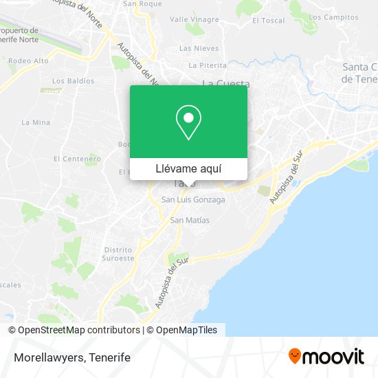 Mapa Morellawyers